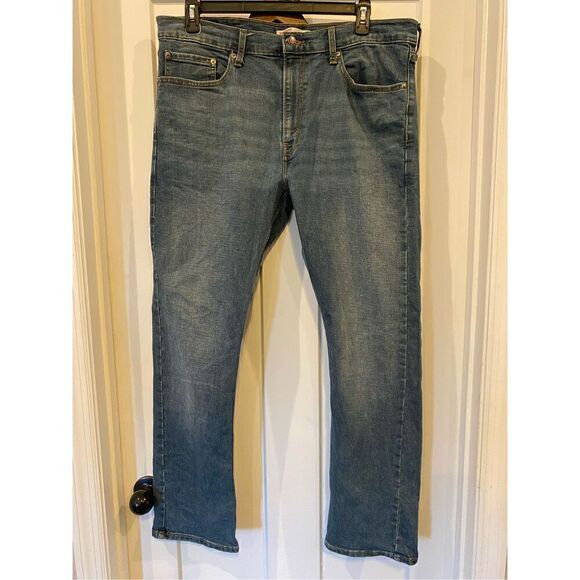 Levi Strauss straight blue Jean Sz 36x32 - Picture 1 of 6